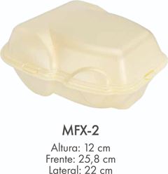 M MFX-2 EMB P/FRANGO CREME 60UN - PERS