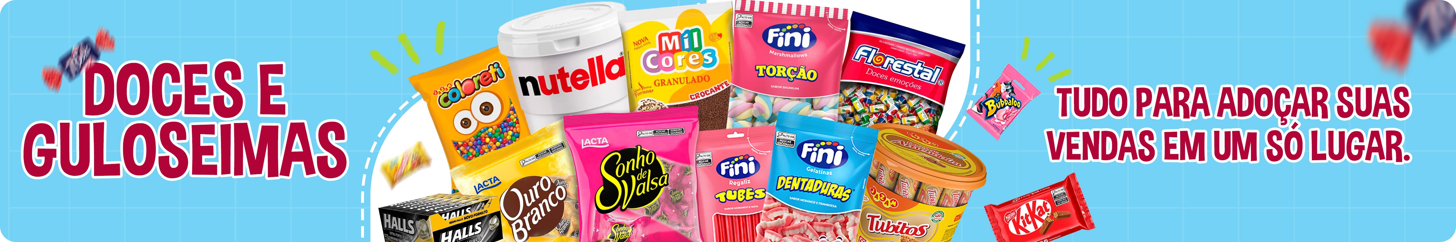 doces e guloseimas